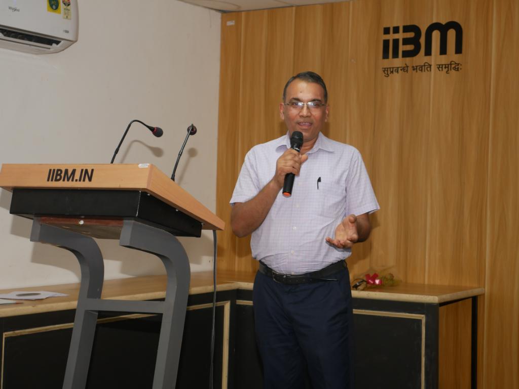 Meet the Leader: Mr. Jyoti Prakash at IIBM - Inspiring Minds